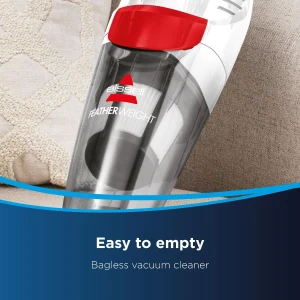BISSELL Stick Vacuum Featherweight 2-in-1 450W Lightweight Corded Vacuum Cleaner 2024C