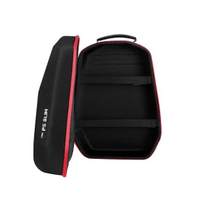 Dead Skull Storage Bag for PS5 Slim Waterproof Travel Carrying Case Black