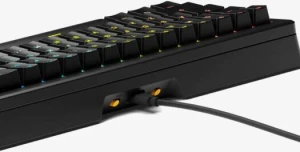 Glorious GMMK 3 Prebuilt Mechanical Gaming Keyboard 65 Hot Swappable RGB Arabic Black