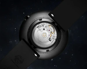 CIGA Design U035-BB01-W6B 46mm Automatic Watch Black Dial Titanium Case Sapphire Glass 3ATM
