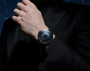 CIGA Design U035-BB01-W6B 46mm Automatic Watch Black Dial Titanium Case Sapphire Glass 3ATM