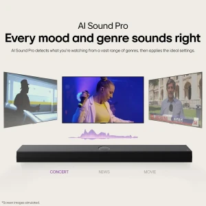 LG S70TY 3.1 Channel 400W Soundbar