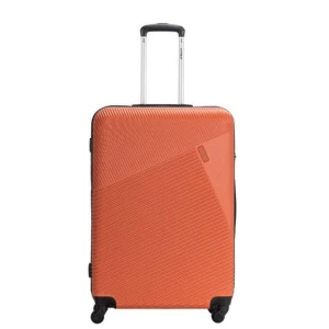 VIPTOUR ABS Hard Side 4 Piece Spinner Luggage Set Reddish Orange VT-A390