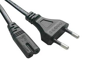 AC Cord 2 Pin High Quality Power Cable AC-212UK