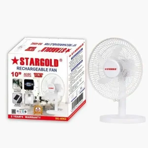 STARGOLD Rechargeable Fan 2 in 1 10" SG-4062 Portable Battery Operated Fan