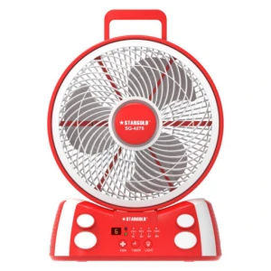 STARGOLD Rechargeable Fan 12" SG-4076 Portable Battery Operated Cooling Fan
