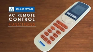 Blue Star AC Remote Control KT-Blue Star Replacement