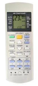 Panasonic AC Universal Remote Control KT-PN1122 Replacement