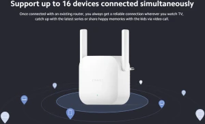 XIAOMI WiFi Range Extender N300 UK MI WiFi Extender N300