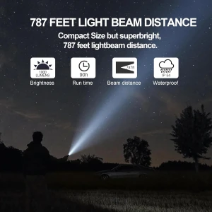 Xiaomi Multi-Function Flashlight – MI MF FLSH L Rechargeable LED Torch