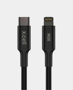 xcell-usb-c-to-lightning-cable-30w-1m-black-xl-cb-212lc-30w-1m-blk