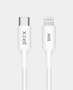 Xcell USB-C to Lightning Cable 30W 1M White XL-CB-212LC-30W-1M-WHI