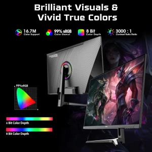 Twisted Minds 32 Inch QHD Gaming Monitor 240Hz 0.5ms VA TM32QHD240VA