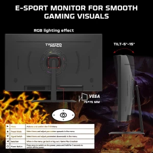 Twisted Minds 32 Inch Curved Gaming Monitor 180Hz 1ms FHD TM32CFHD180VA