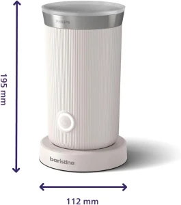 Philips Baristina Milk Frother Cloud White BAR311/00