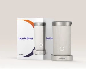 Philips Baristina Milk Frother Cloud White BAR311/00
