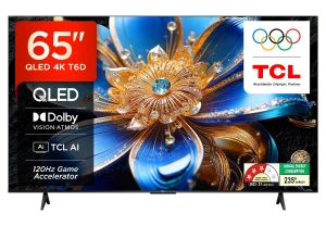 TCL 65 Inch 4K QLED Google TV HDR10+ 65T6D