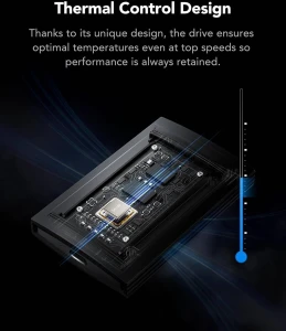 LEXAR Armor 700 Portable SSD 1TB 2000MB/s USB 3.2 Gen 2x2 LAR700X001T RNBNG