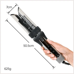 AUTO CURLER with Auto-Style Technology, 4 Heat and Airflow Settings, Digital Controls