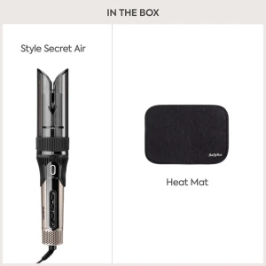 AUTO CURLER with Auto-Style Technology, 4 Heat and Airflow Settings, Digital Controls