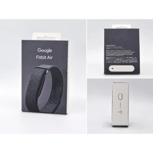 Google Fitbit Air Smart Fitness Tracker Black Screenless Smart Band