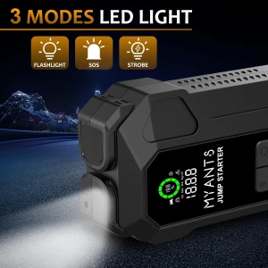 Car Jump Starter and Air Inflator HJ101 Portable Emergency Car Battery Booster
