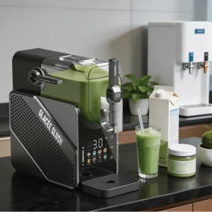 Porodo 2-in-1 Slushie and Ice Cream Maker with Cooling Control Display 5016
