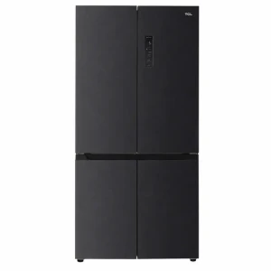 TCL 600L 4 Door Refrigerator Black Inox No Frost Inverter