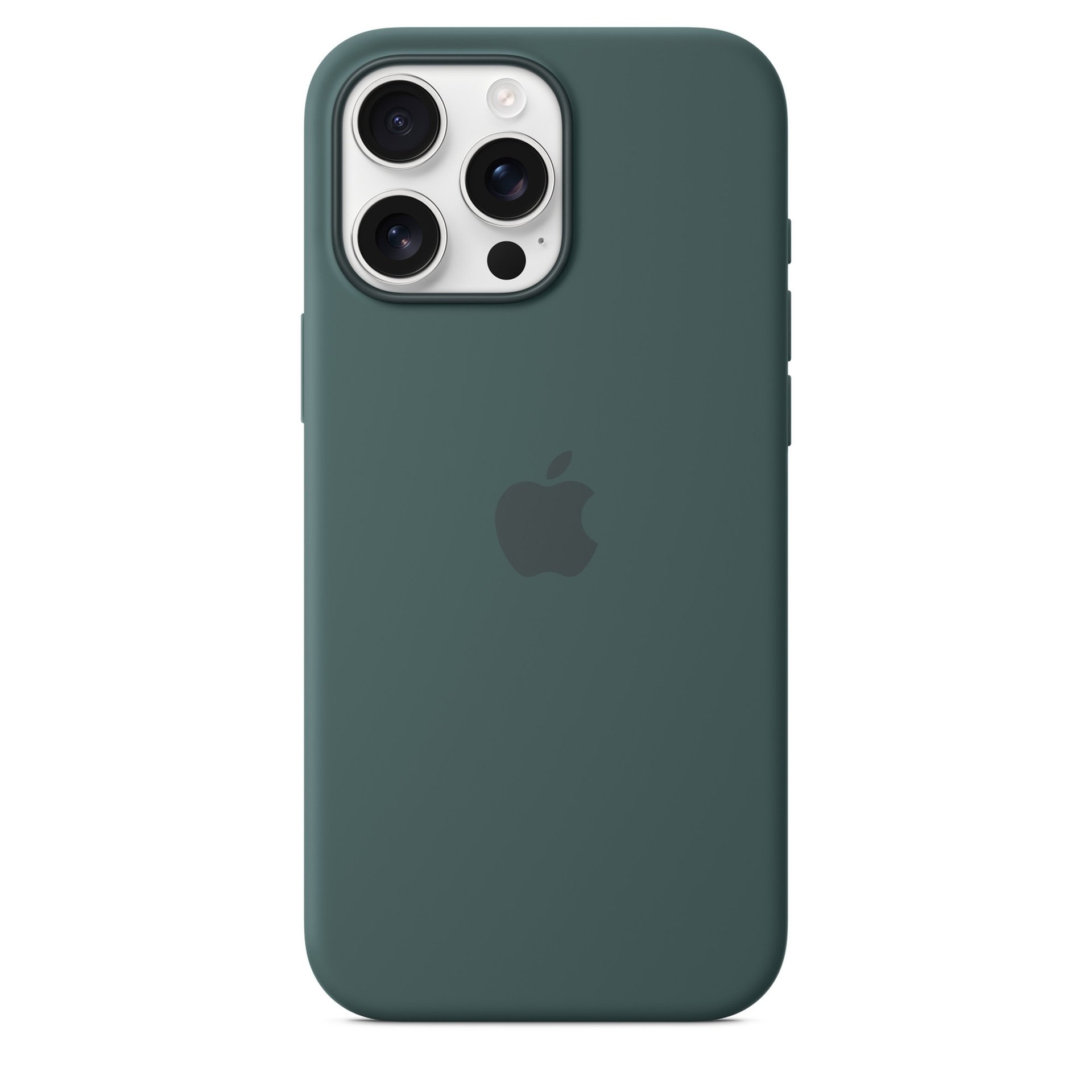 Apple iPhone 16 Pro Max Silicone Case Lake Green – MA7V4ZM/A