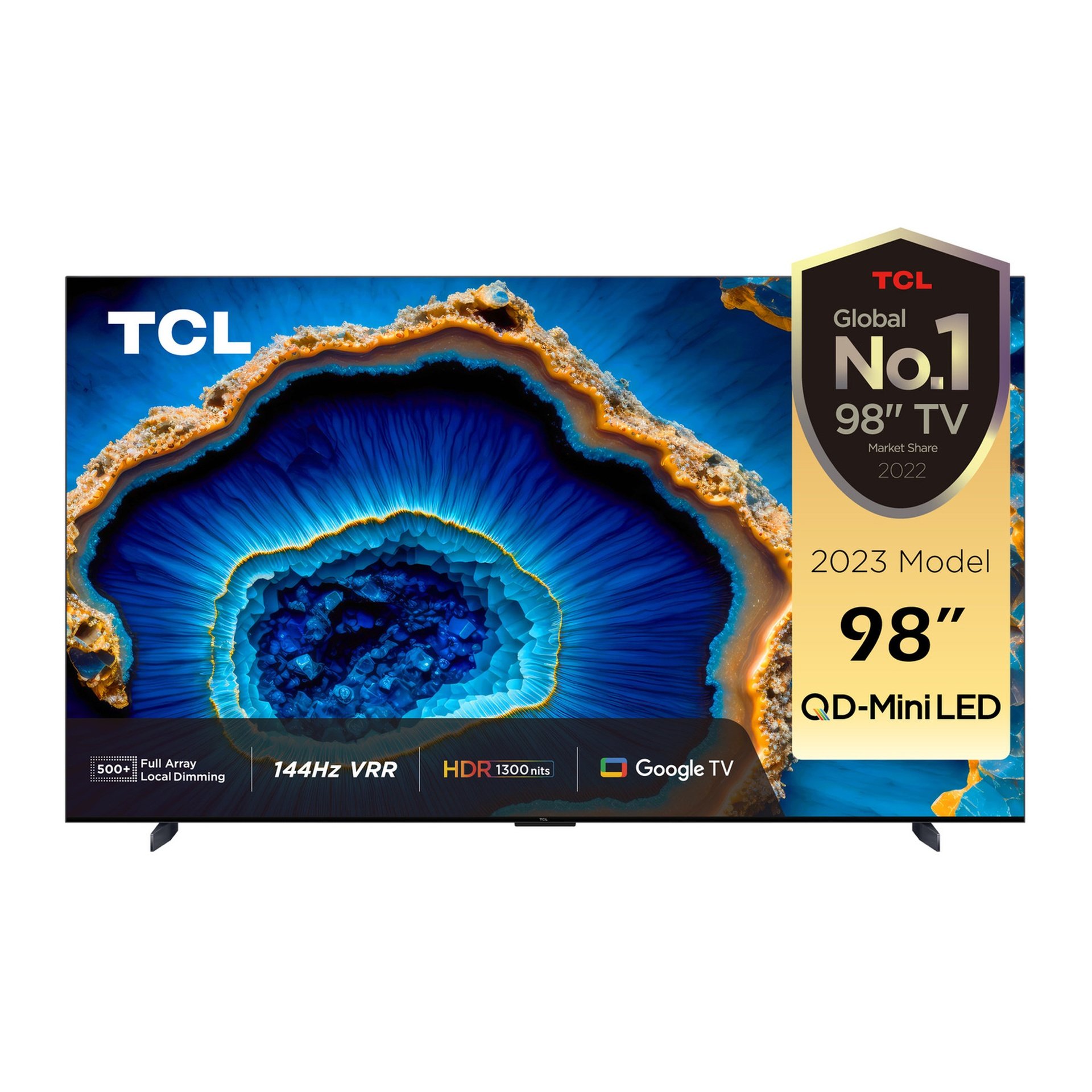 TCL 98" QD-Mini LED 98C755 | Google TV | 144Hz Game Master 2.0 | HDR10+ | IMAX Enhanced