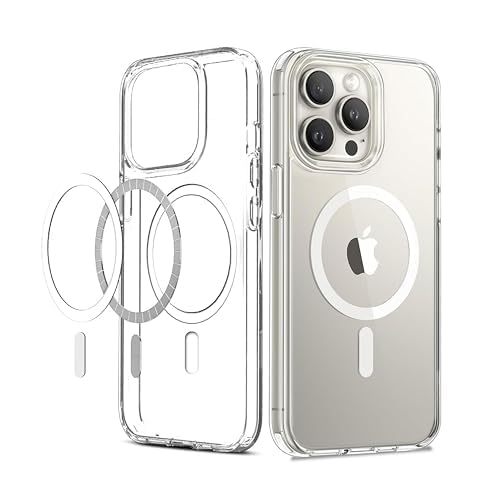 MagSafe Case for iPhone 16 Pro (Local) – Transparent Magnetic Shockproof Back Cover
