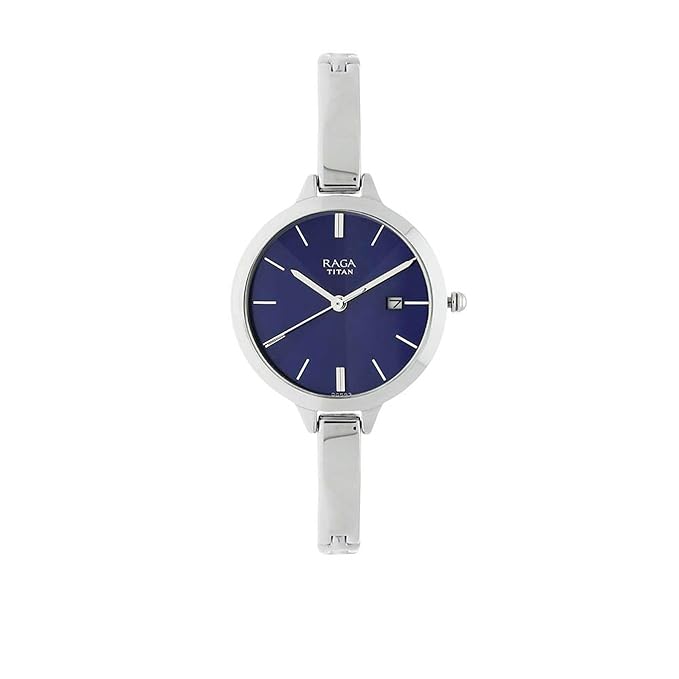 Titan Raga Viva Blue Dial Analog Watch for Women 2578SM01