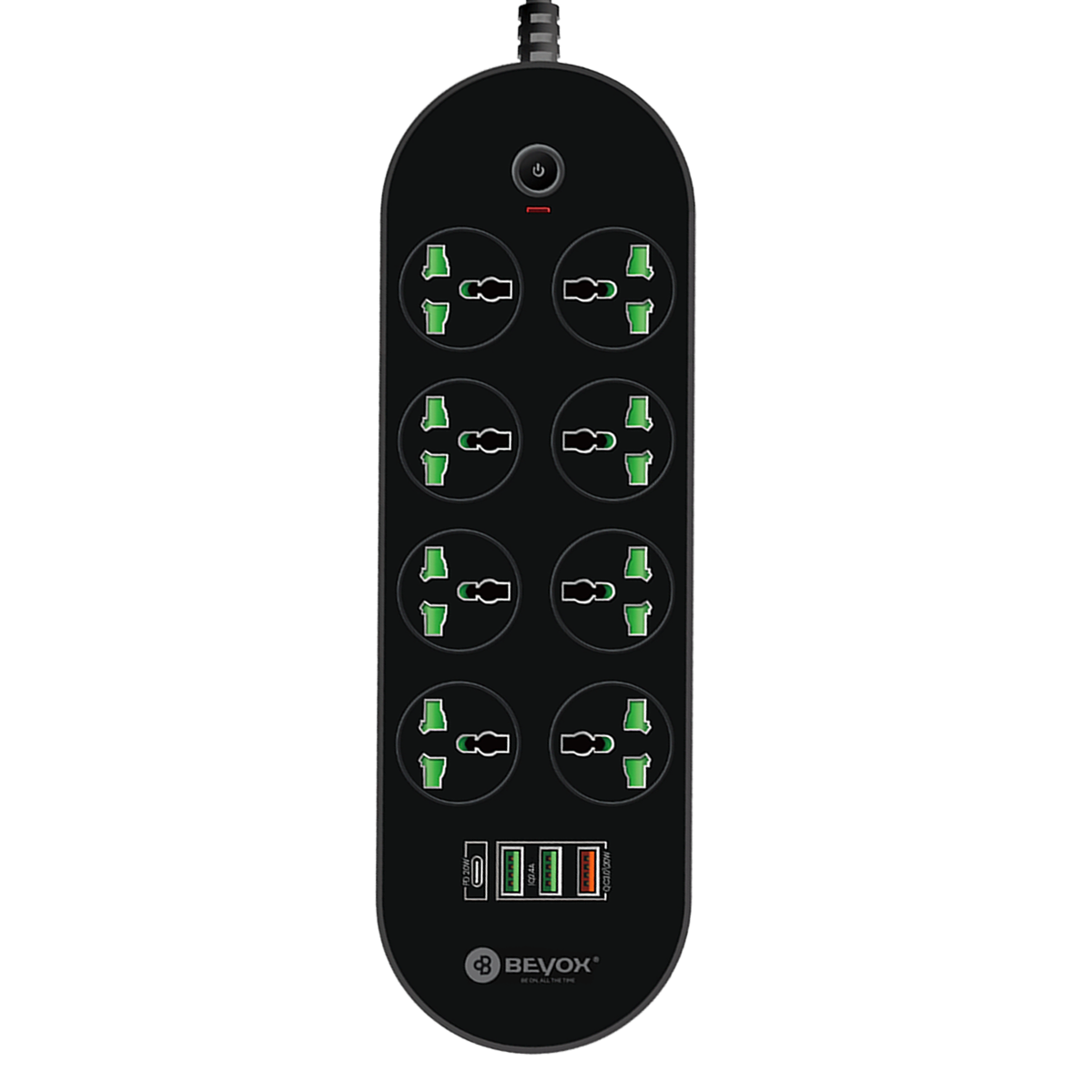 Beyox B02 Power Socket 40W 8+3+1