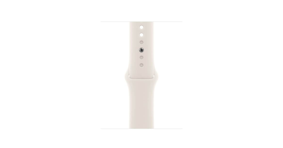 Apple Watch 42 Starlight Sport Band M/L (MXLM3ZM/A)