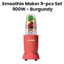 NutriBullet NB9-1212 Smoothie Maker 900W (9 Pcs) | Powerful Personal Blender