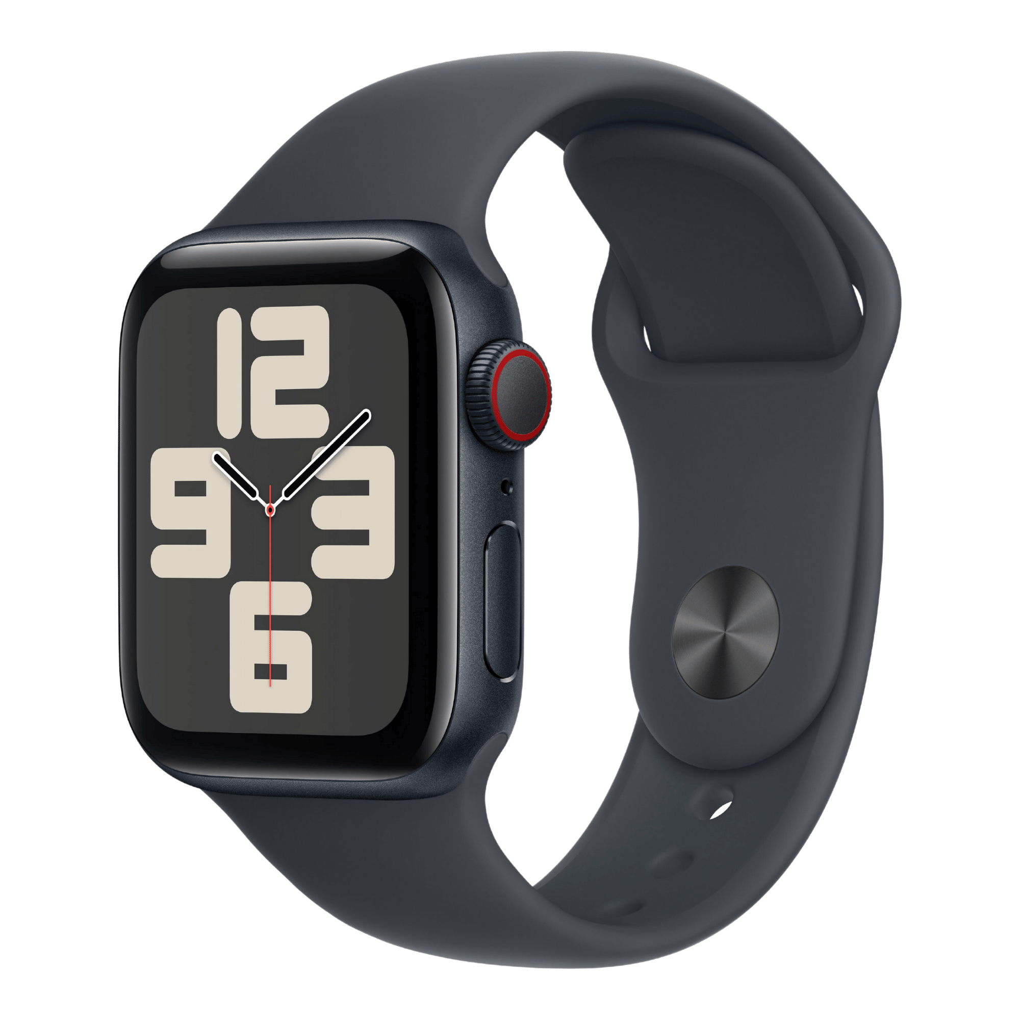 Apple Watch SE (2nd Gen) 44mm Midnight Aluminum Midnight Sport Band GPS (MXEJ3QA/A)