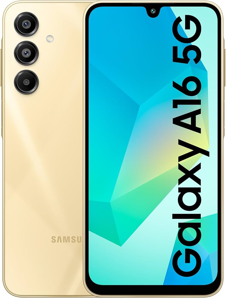 Samsung Galaxy A16 5G 8GB/256GB Gold | 6.7" AMOLED, 50MP Triple Camera, 5000mAh Battery | Qatar