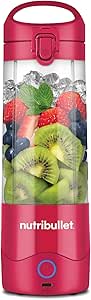 NutriBullet NB-PB475M Portable Blender Magenta | Rechargeable Smoothie & Shake Maker