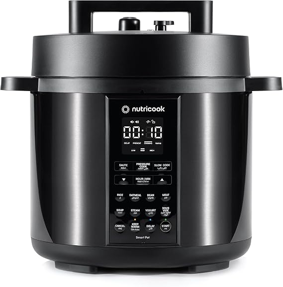 Nutricook NC-SP208K Smart Pot 2 8L Black Stainless Steel