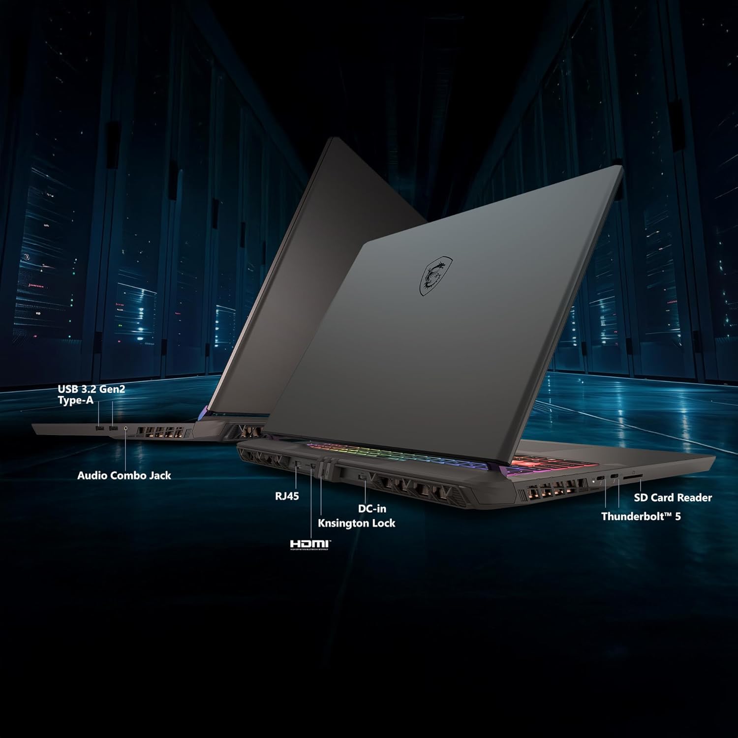 MSI Vector 16 AI A2XWH Gaming Laptop Ultra 7-255HX / 16GB / 1TB SSD / RTX 5070 12GB / 16" Grey | Windows 11