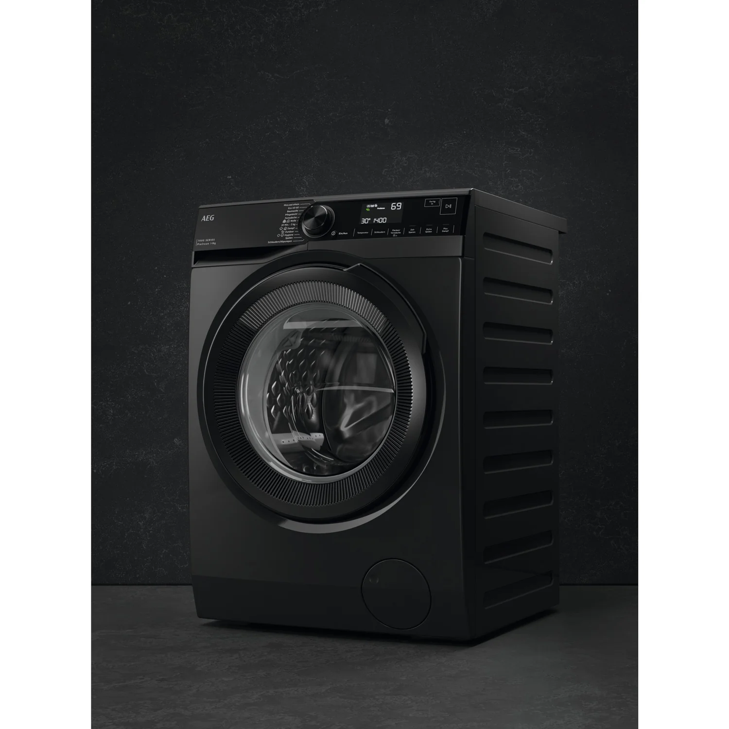 AEG Front Load Washing Machine L F7384U4B | 8kg | 1400RPM | Free Standing | 60cm