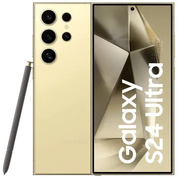 Samsung Galaxy S24 Ultra 12/256 GB Titanium Yellow SM-S928B/QR | Dual SIM 5G Smartphone