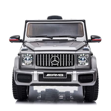 M Benz AMG BH-0002 AMT-625325700 | Licensed Mercedes AMG Ride-On Car 12V with Leather Seat & LED Lights