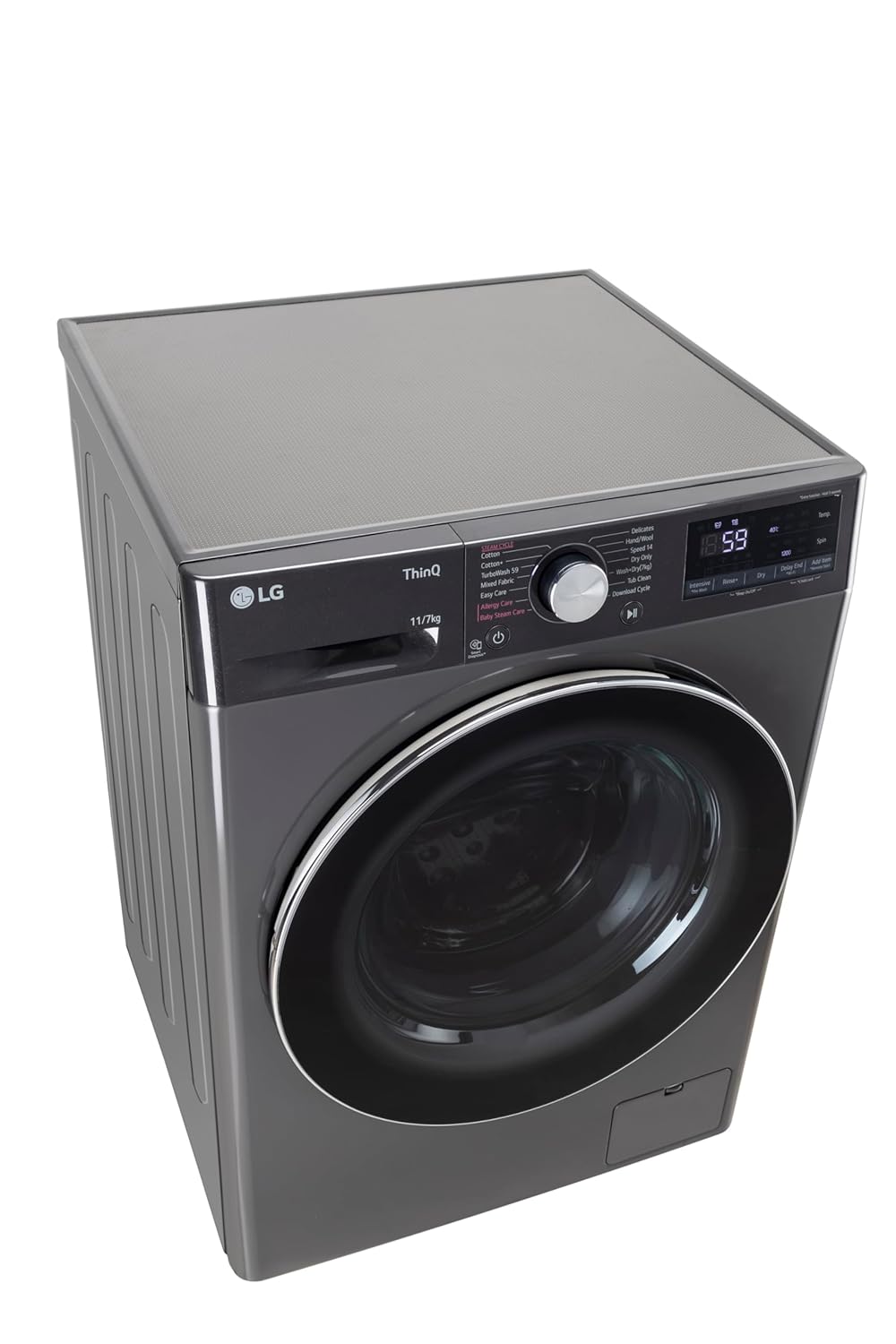 LG 11 kg Front Load Washer F4Y5EYGYPV | AI DD™, Steam™, ThinQ®