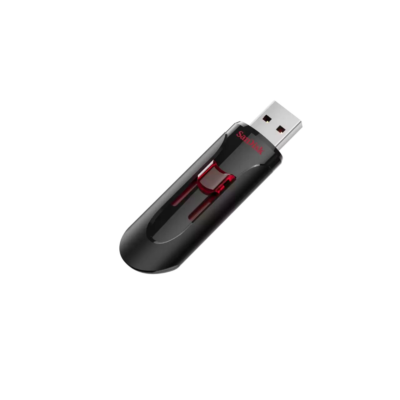 SanDisk Cruzer Glide 3.0 USB 3.2 Gen 1 128GB | Retractable High-Speed Flash Drive
