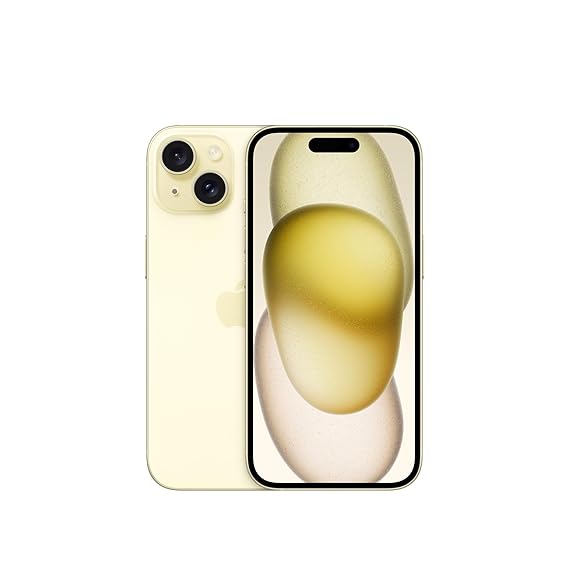 Apple iPhone 15 256GB Yellow MTP83AA/A | Dynamic Island & 48MP Camera