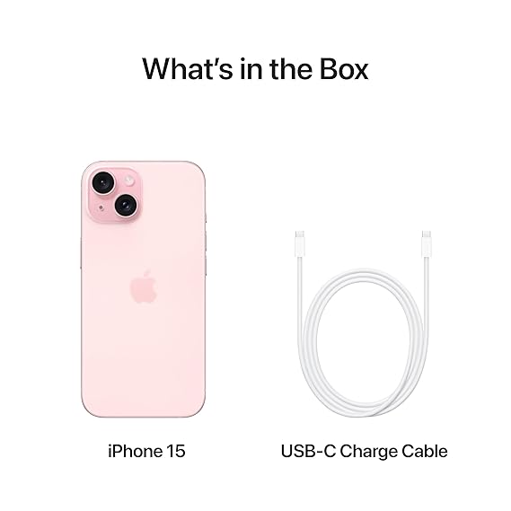 Apple iPhone 15 512GB Pink MTPD3AA/A | Dynamic Island & 48MP Camera