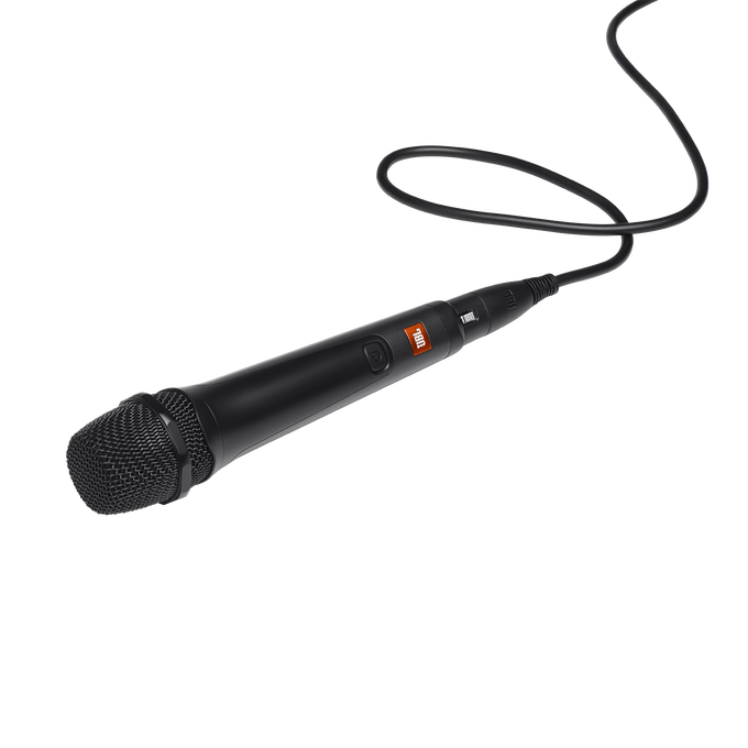 JBL PBM100 Black Wired Microphone | Dynamic Vocal Mic for PartyBox Speakers