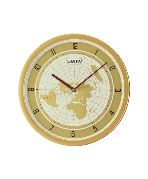 Seiko QXA814GR Wall Clock | 36.1cm | Quiet Sweep | Plastic Case