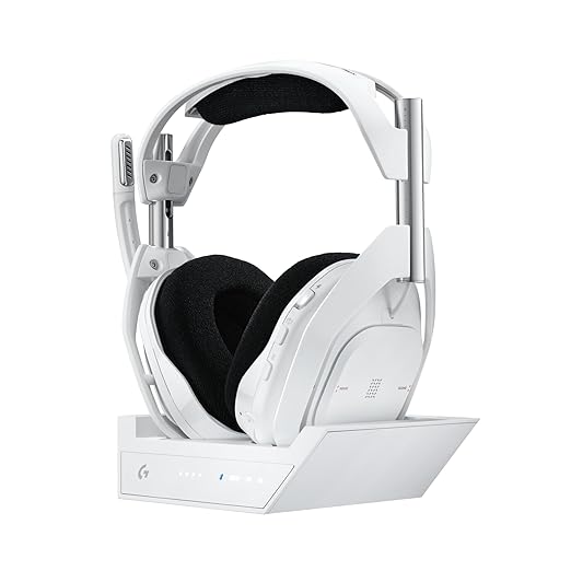 Logitech ASTRO A50 X Lightspeed Wireless Gaming Headset + Base Station – White